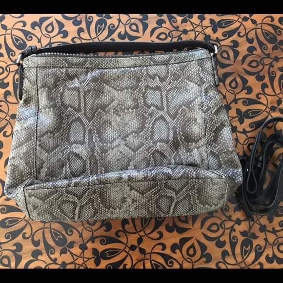 Furla Snakeskin-look Leather Bag - Picture 2 of 3